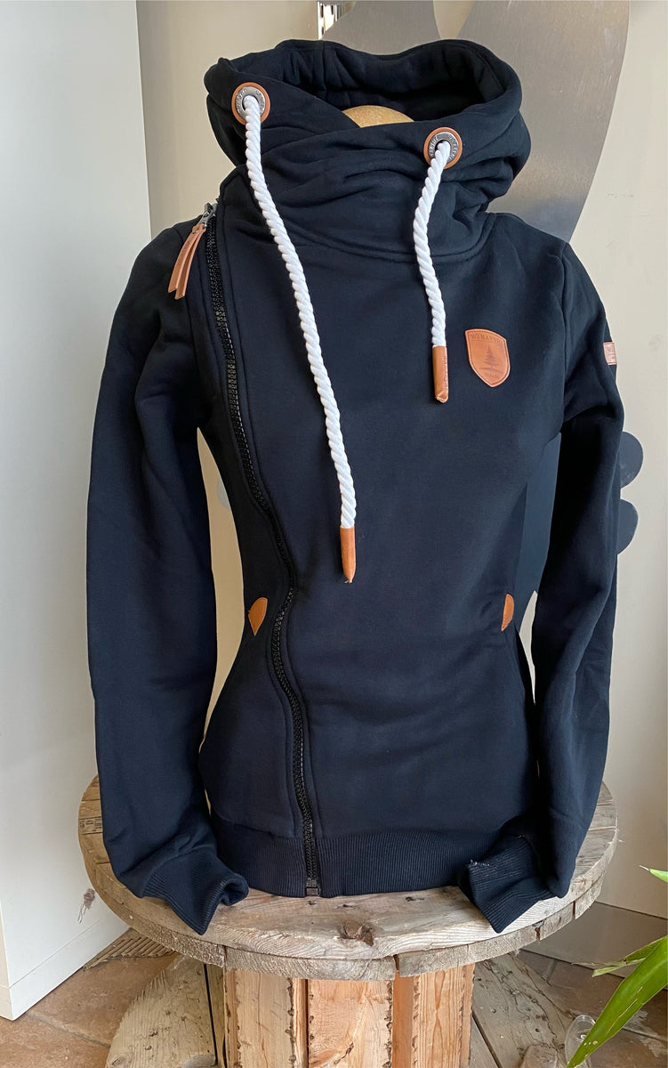 Naketano side zip hoodie sale
