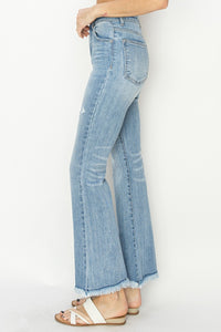 HR Ankle Bootcut Frayed Jean