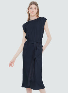 Tie Knit Waist Dress
