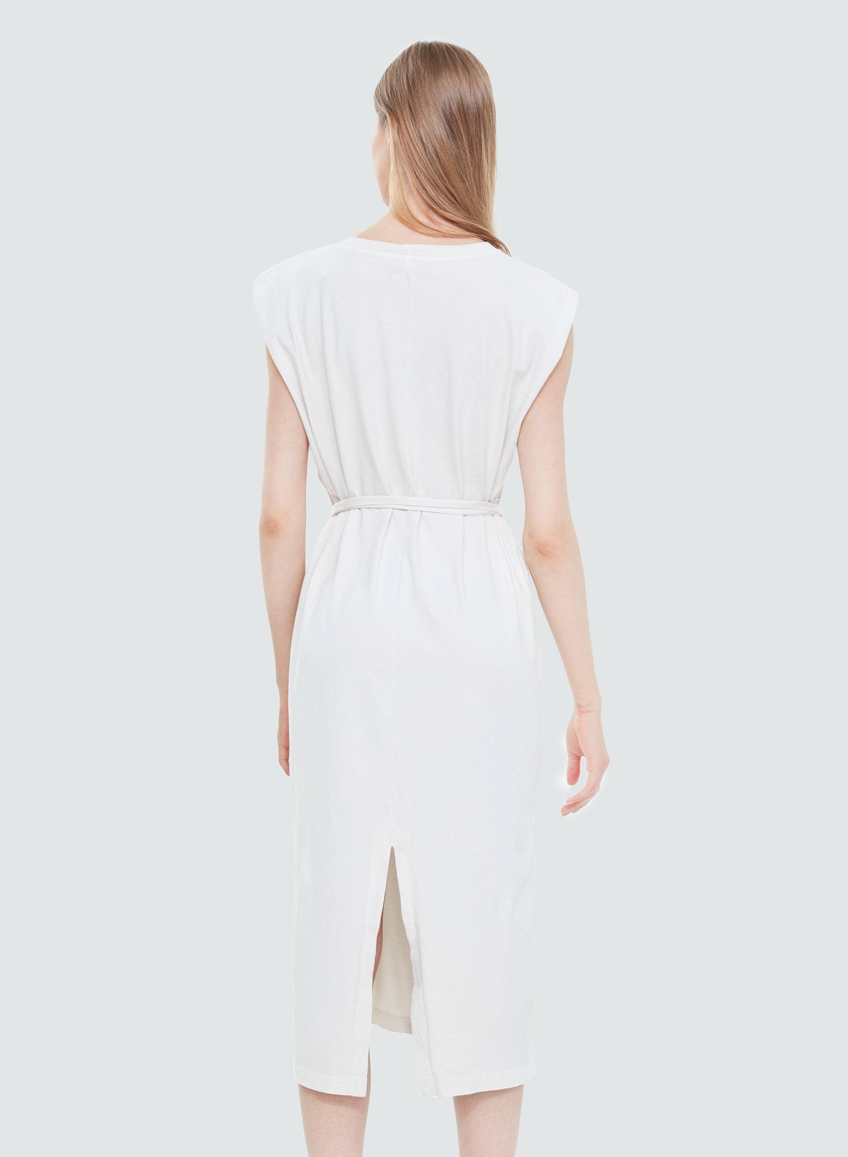 Tie Knit Waist Dress