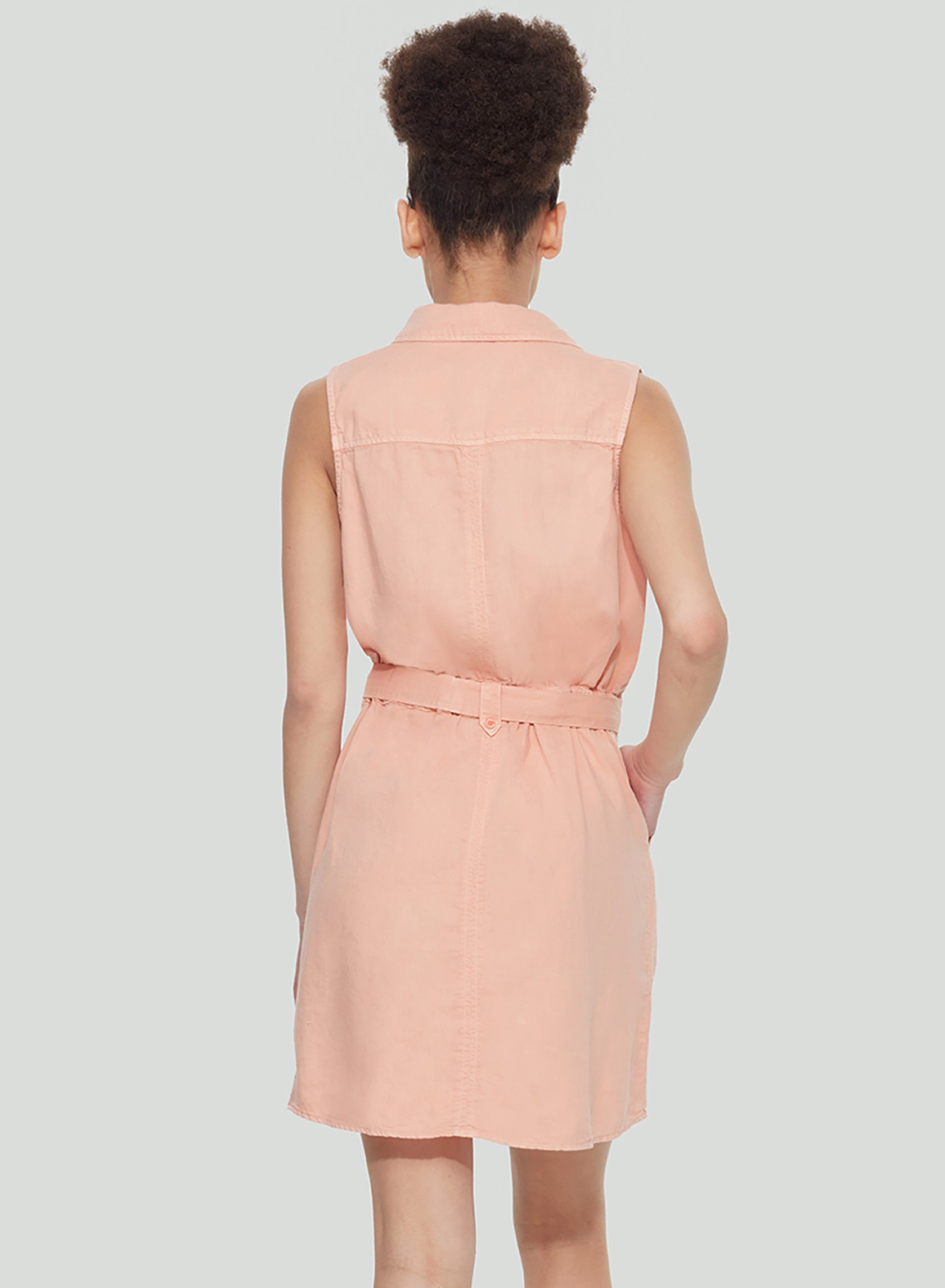 Tencel Shirtdress with Pockets
