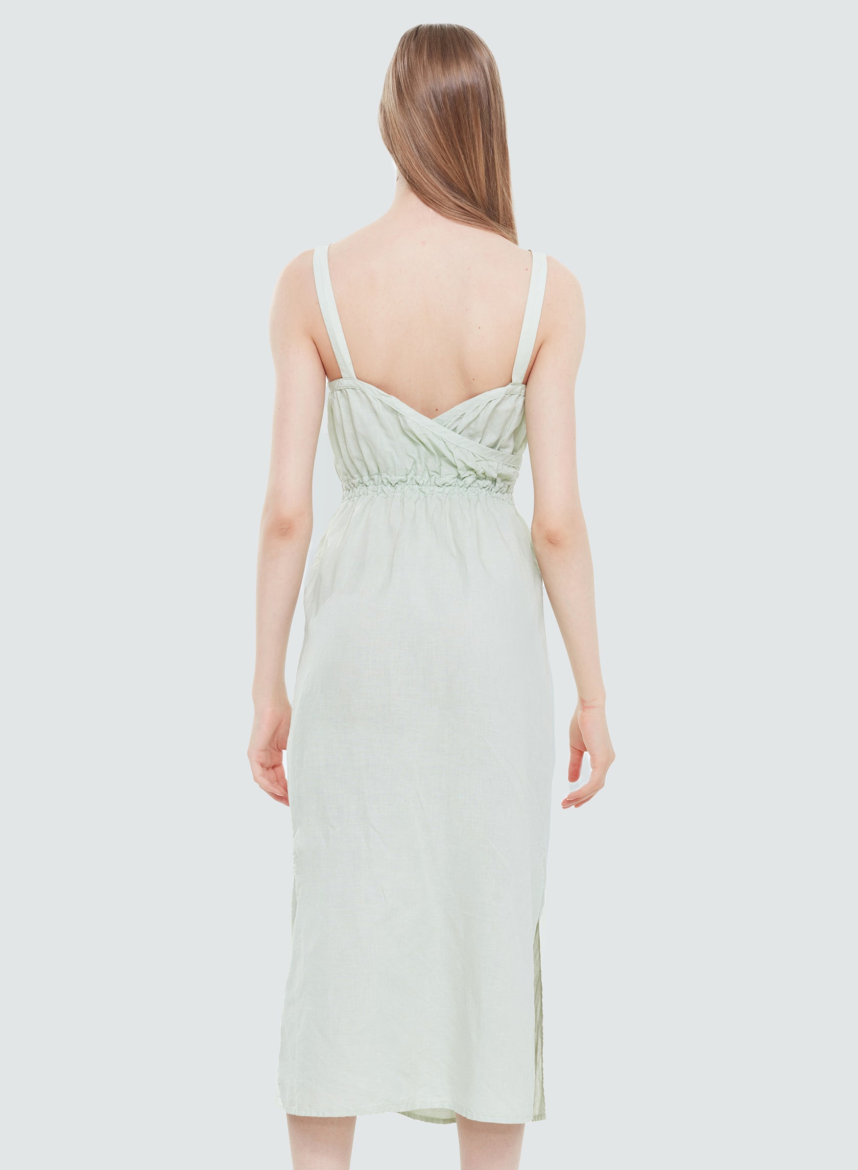 Button Front Cami Dress