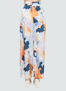 Printed Pleated Pant