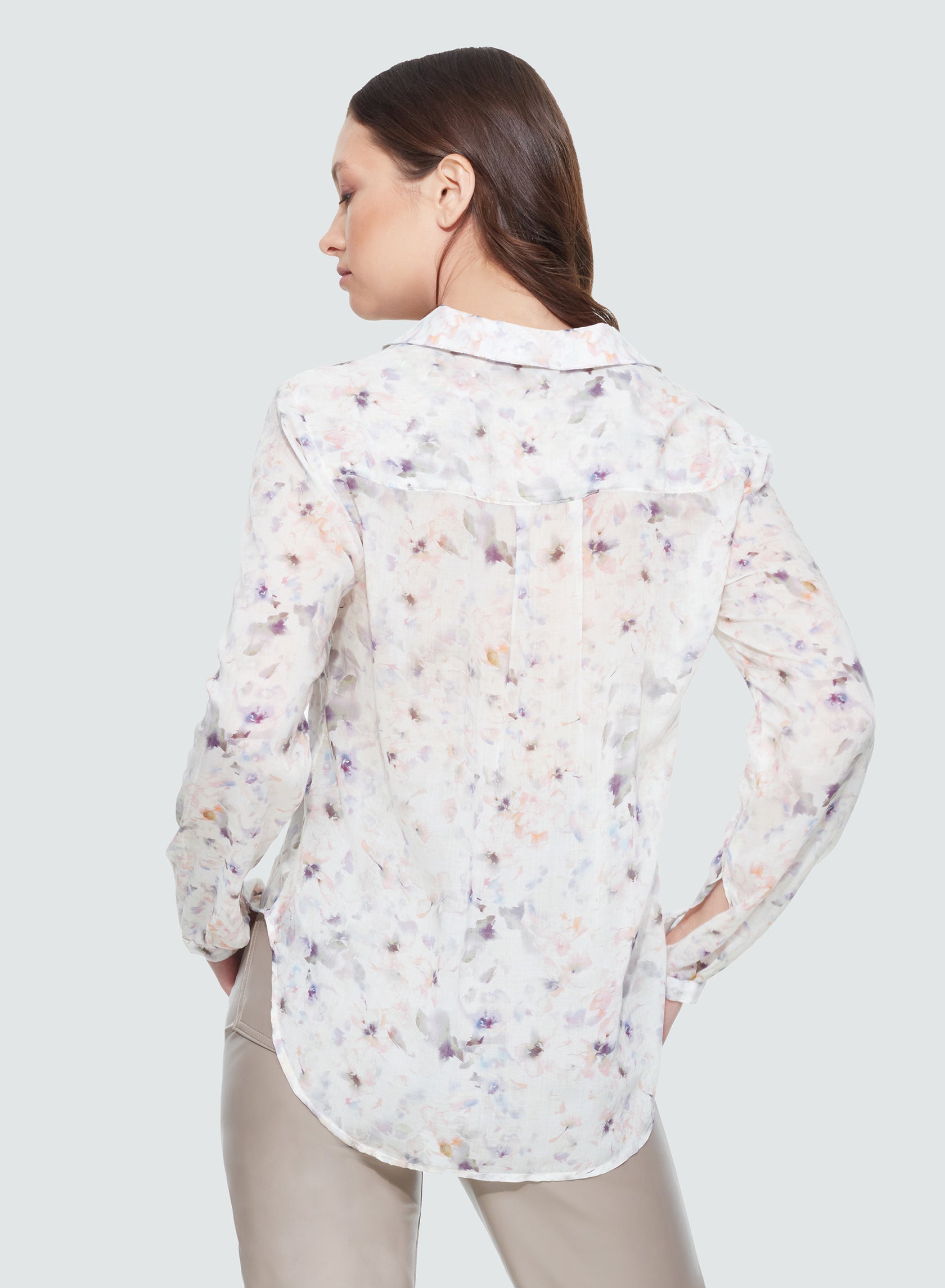 Front Button Up Blouse