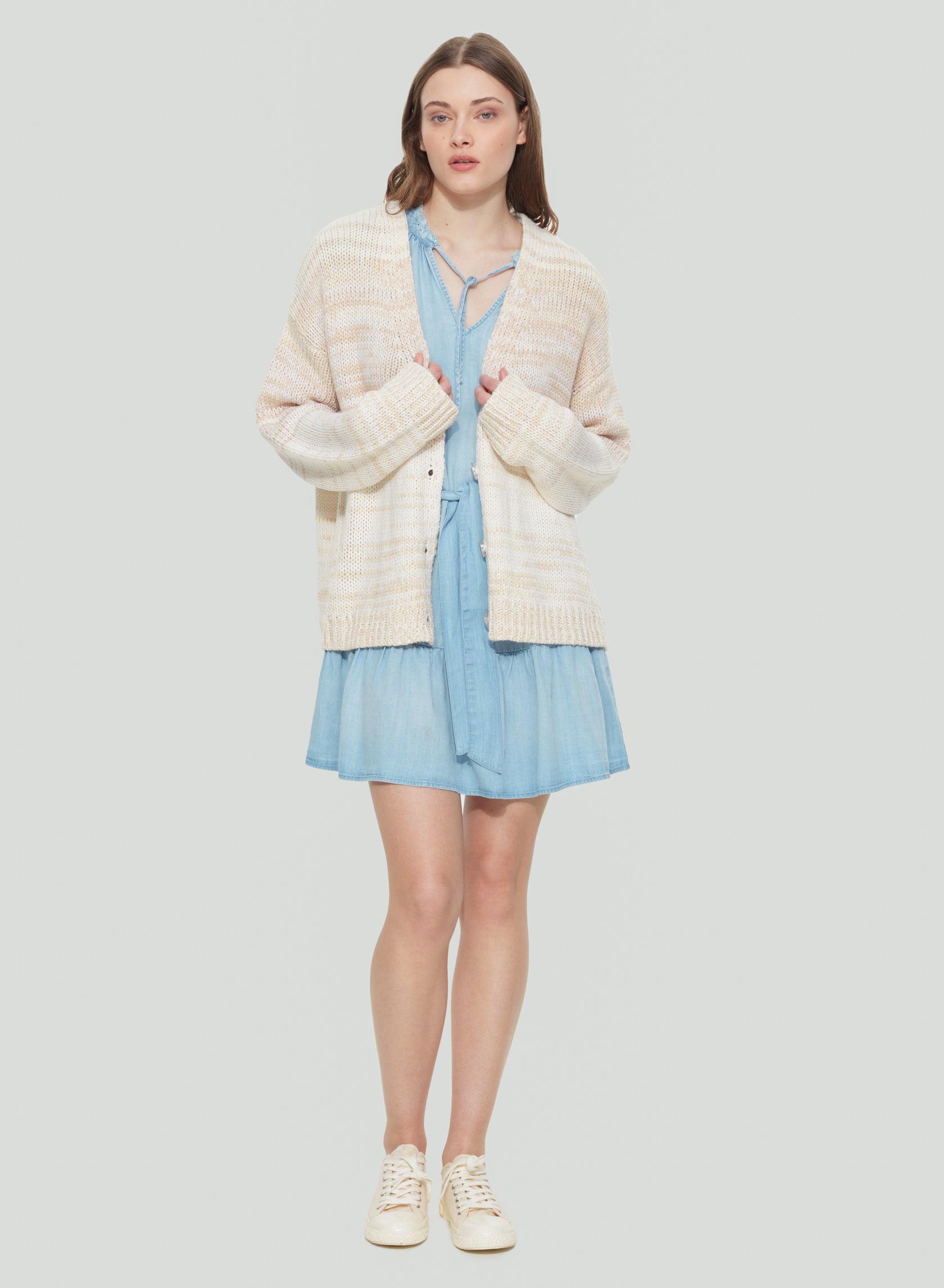 Ombre Cardigan Sweater