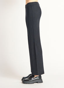 Wide Leg Ribbed Sweater Pant