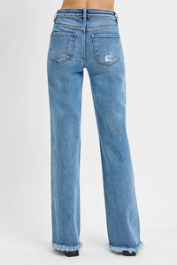 TC High Rise Long Straight Jean