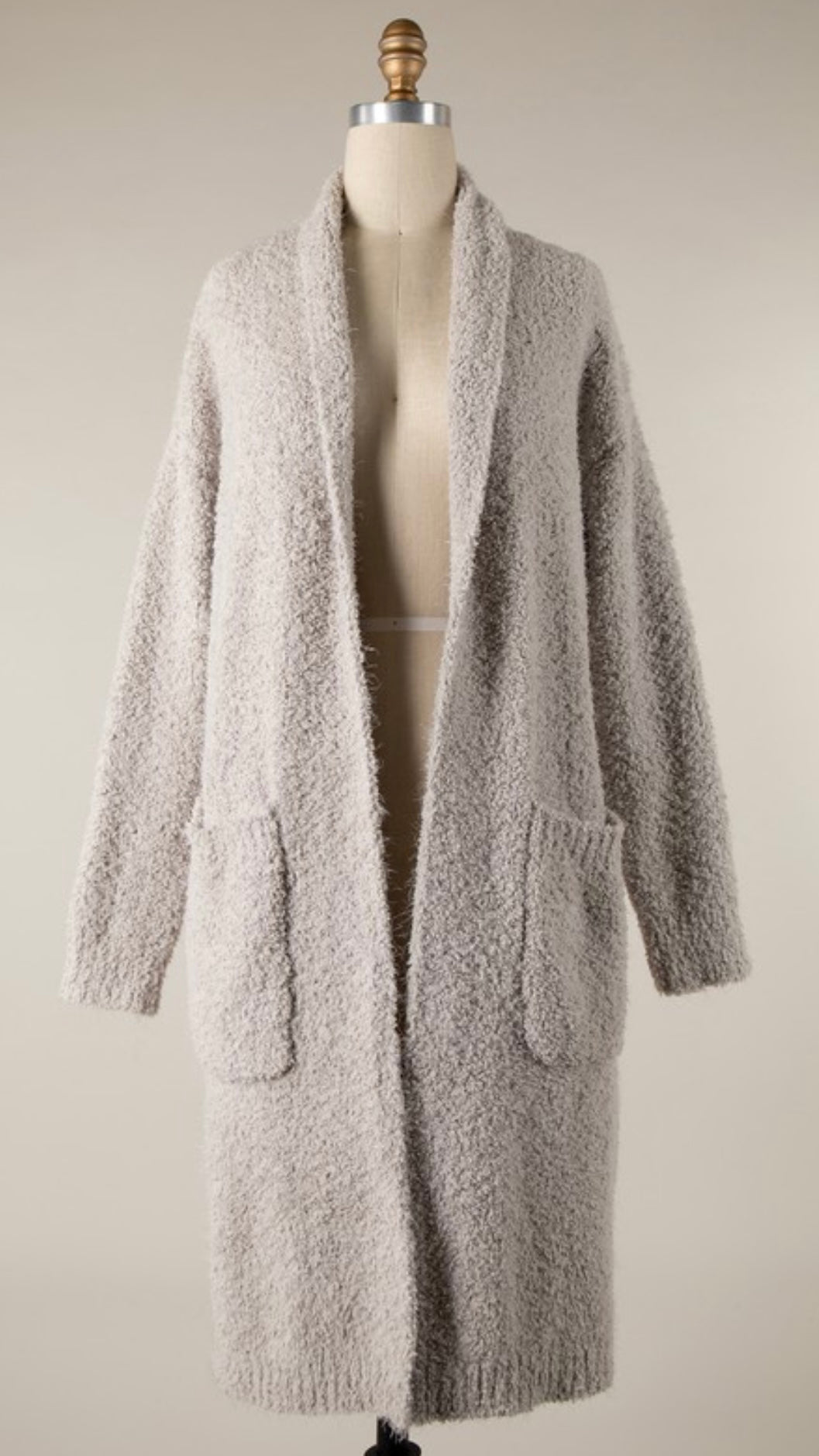 Cozy Long Robe Cardigan – Spotted Gecko Clothing