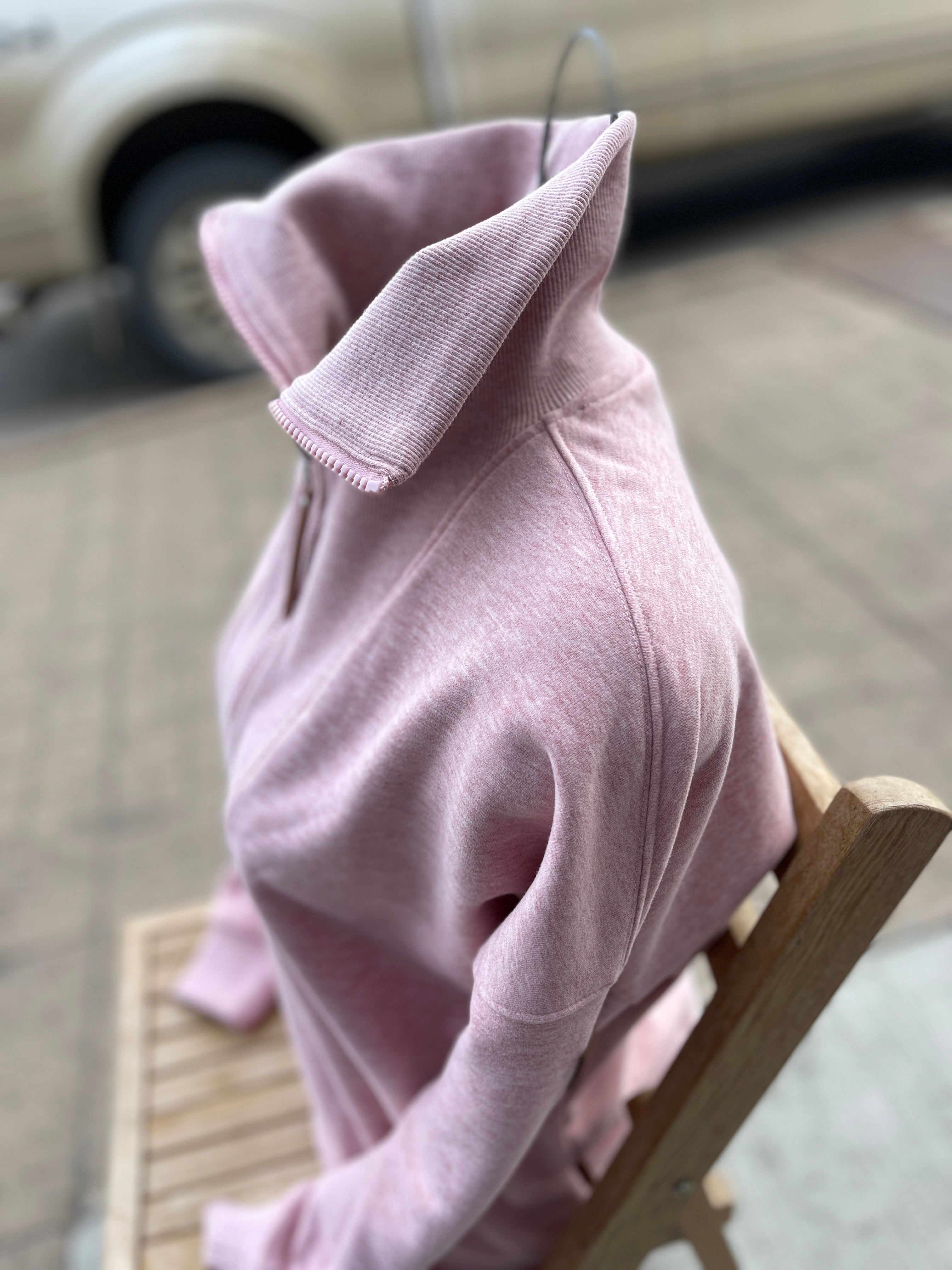 Padma Half Zip  Pink