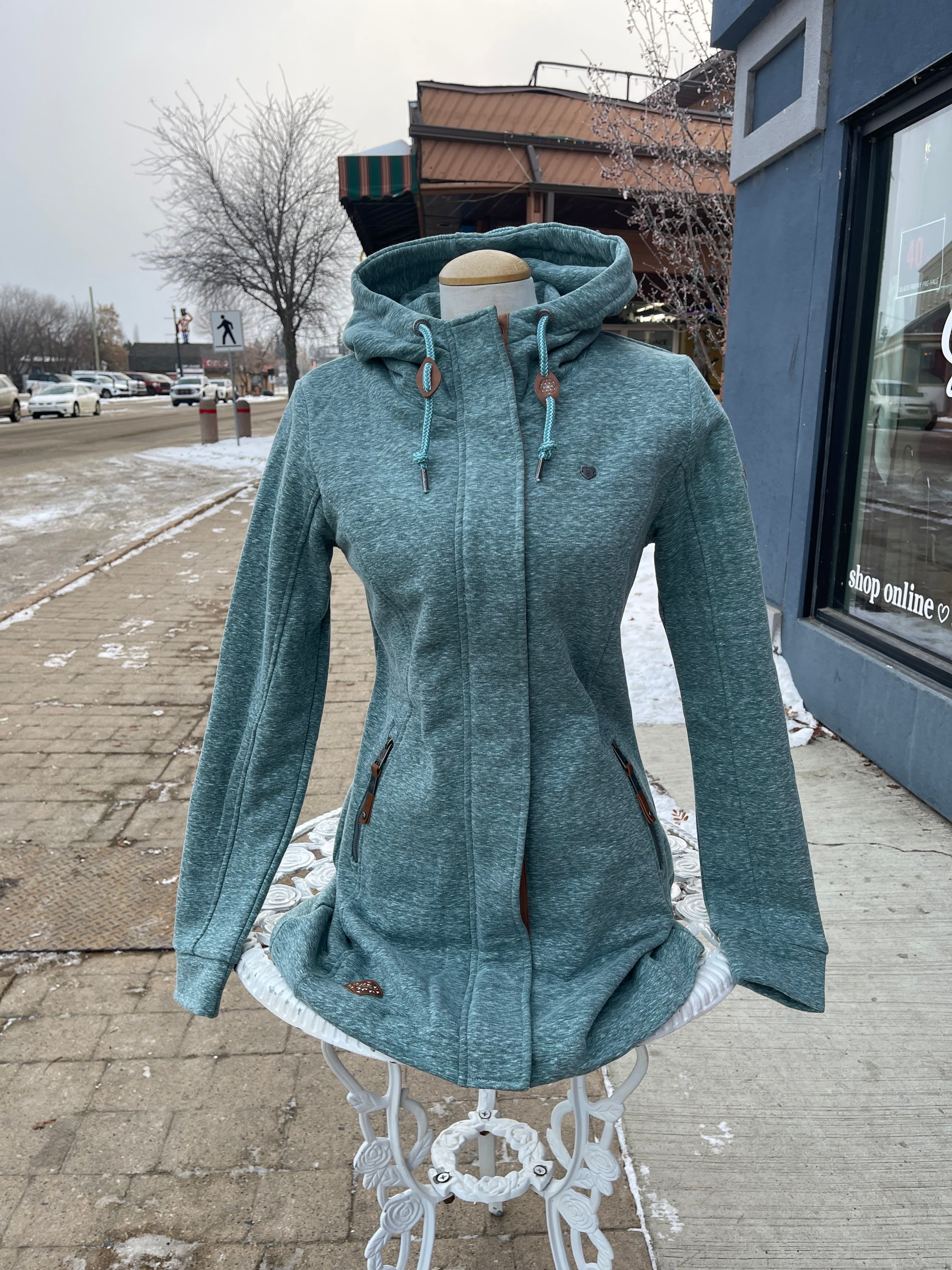 Letti Hooded Sweater Jacket