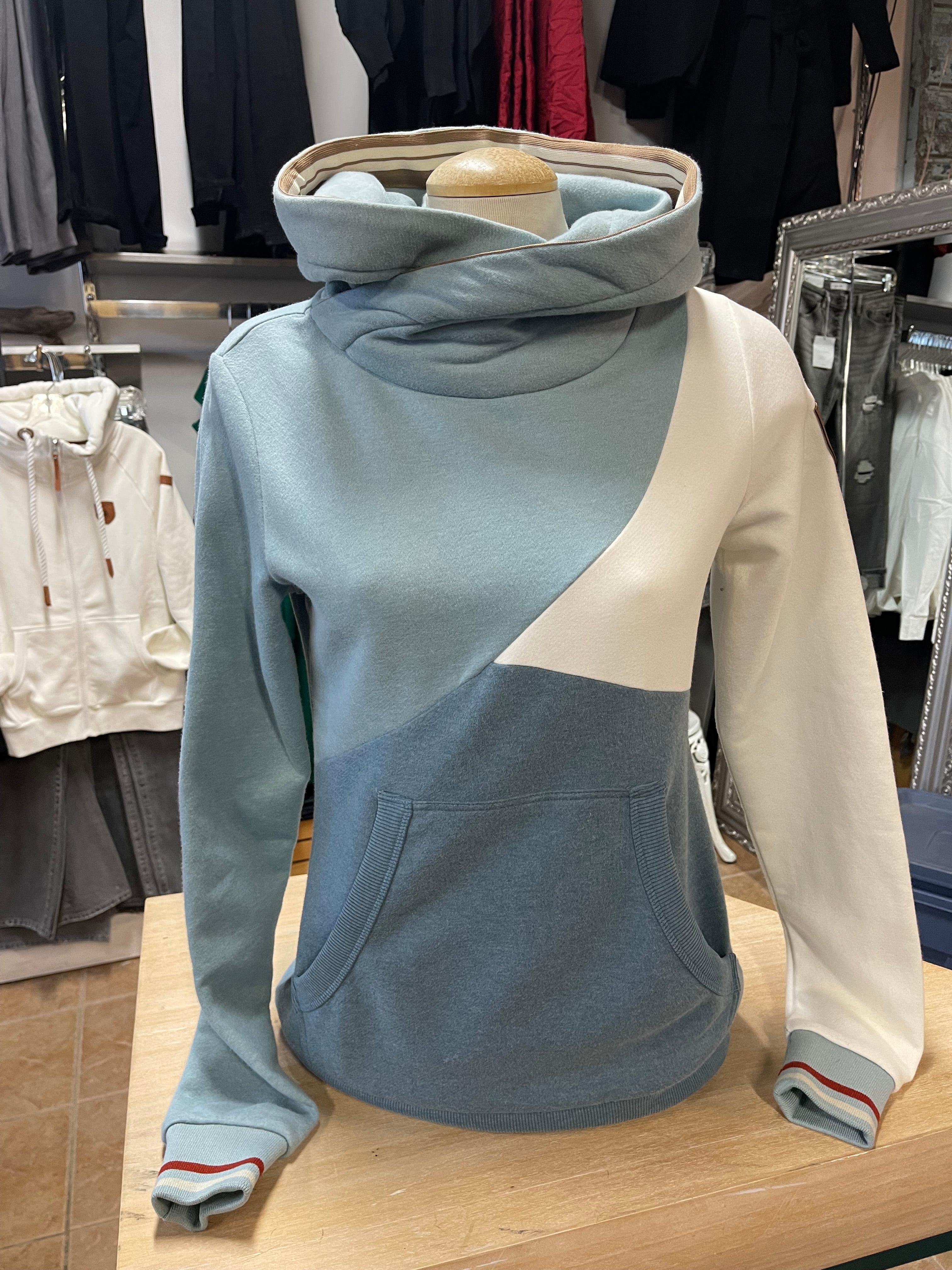 Tri Color Pullover Hoodie