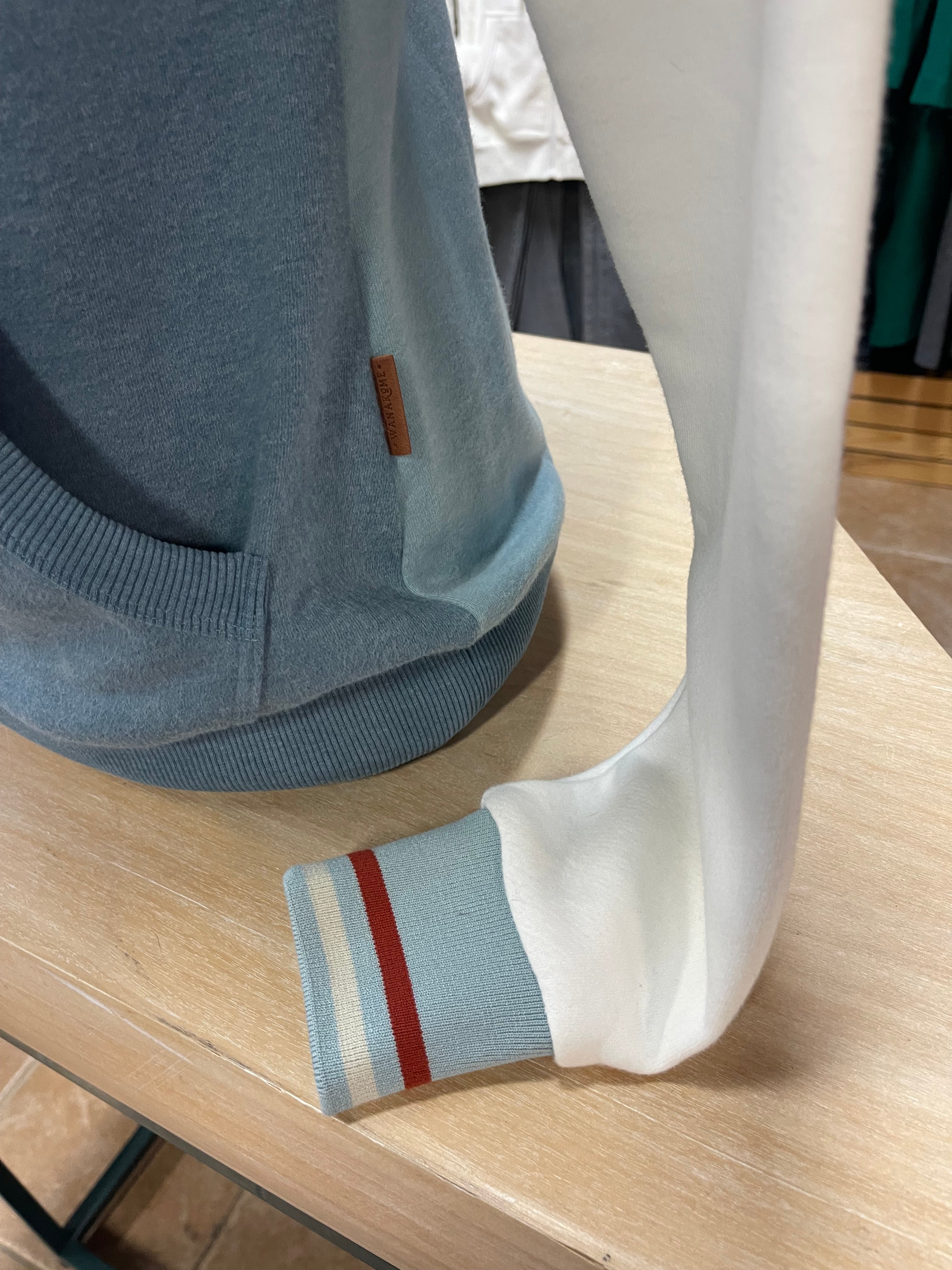Tri Color Pullover Hoodie