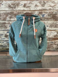 Hera Mallard Green Front Zip