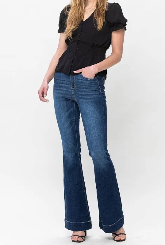 Sasha High Waist Tall Hem Flare