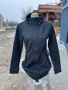 Letrice  Mid Thigh Hoodie Jacket