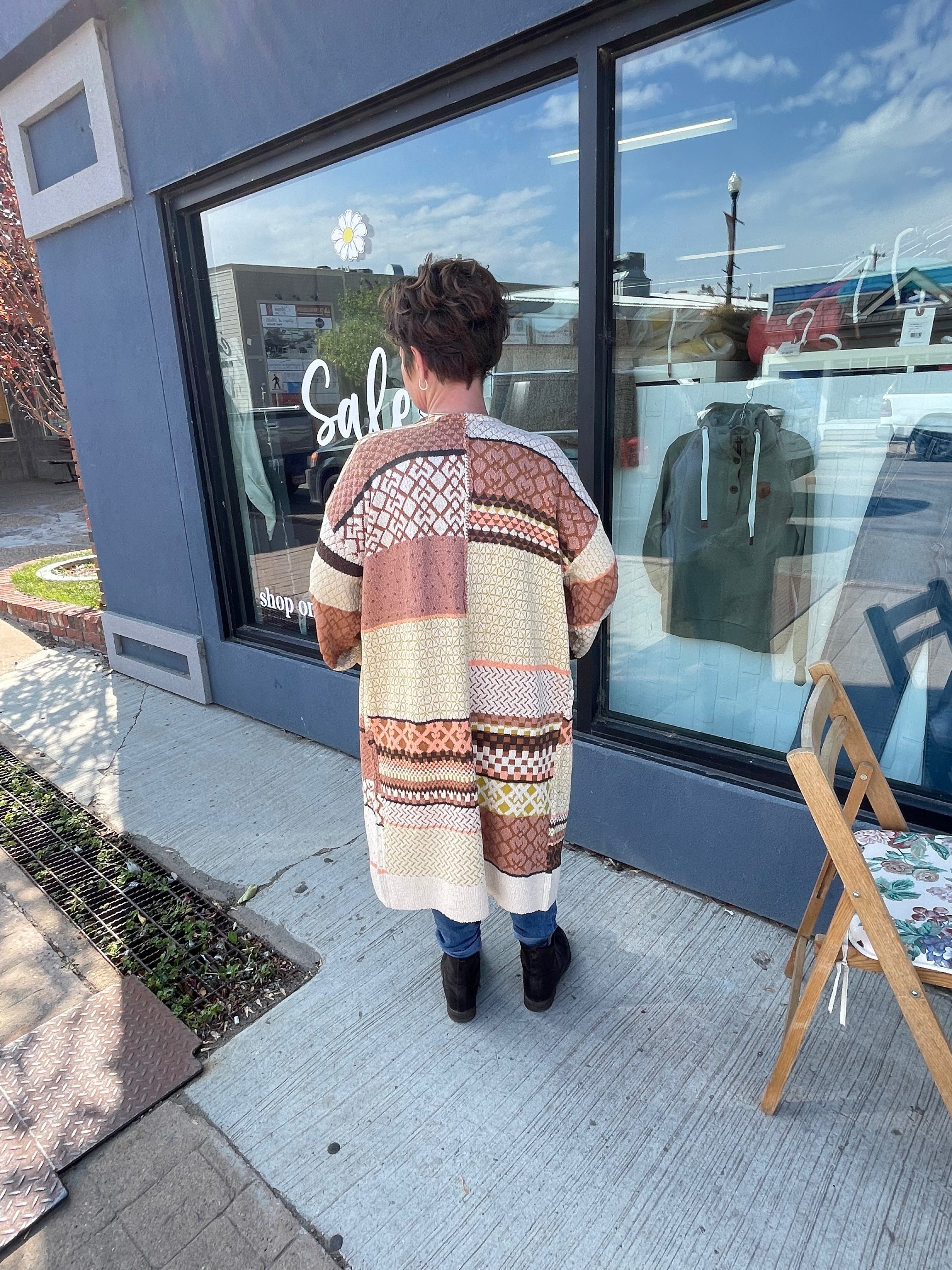 Patchwork Cardigan