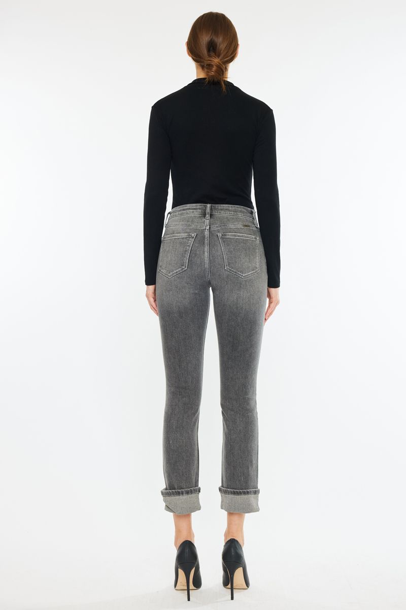 High Rise Skinny Straight