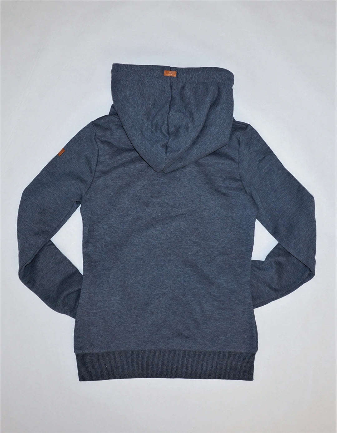 Athena Cross Zip Hoodie Navy