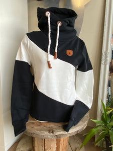 Selene  Black Mix Ladies Hoodie