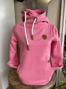 Hestia Punch Cross Zip Sweatshirt